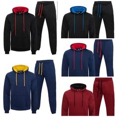 Men's jogging suit set Small-3X Slim-fit men's jogging suit  Note】Size is US size. If you prefer loose fit, go up a size than regular. Machine wash. 60% Cotton 40% Polyester Moisture-wicking Fleece Tracksuit For Sportswear, Fleece Tracksuit With Ribbed Cuffs For Sports, Fleece Athleisure Tracksuit For Jogging, Moisture-wicking Fleece Tracksuit For Jogging, Fleece Tracksuit For Sports, Sports Season Fleece Tracksuit, Jogging Tracksuit With Ribbed Cuffs, Gym Fleece Tracksuit With Ribbed Cuffs, Fleece Tracksuit With Ribbed Cuffs For Gym