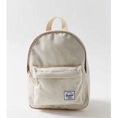 Brand New With Tag. No Flaws Or Wear. The Original Backpack Made Mini. The Herschel Classic Mini Backpack Is A Simple Design, Sized Down For Essentials-Only Days In The City. Made Of Lightweight But Sturdy Canvas With Zippered Closures, Adjustable Slim Shoulder Straps And A Front Pocket. Content + Care - 100% Polyester - Spot Clean - Imported Beige Bag For Everyday And Back To School, Beige Everyday Bag For Back To School, Beige Back To School Bags, Classic Everyday Bags For Back To School, Classic Beige Backpack For School, Classic Beige School Backpack, Cream Everyday Bag For Back To School, Converse Backpack, Backpack Ideas