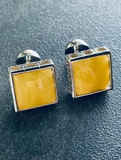 Amber Modern Amber Earrings For Formal Events, Modern Yellow Earrings For Formal Occasions, Modern Amber Earrings For Formal Occasions, Amber Ring For Men, Luxury Amber Oval Men's Ring, Luxury Baltic Amber Jewelry, Luxury Handmade Men's Amber Ring, Vintage Amber Rectangular Jewelry, Amber