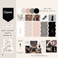 the branding design for a fashion brand