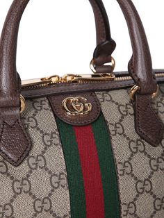 100% Calf Leather Gucci Crossbody Satchel, Gucci Crossbody Satchel With Top Carry Handle, Gucci Satchel With Top Handle And Branded Hardware, Gucci Satchel With Detachable Strap For Shopping, Gucci Rectangular Satchel With Branded Hardware, Gucci Brown Satchel Bag, Gucci Brown Shoulder Bag Satchel, Designer Gucci Satchel With Detachable Handle, Gucci Classic Satchel With Branded Hardware