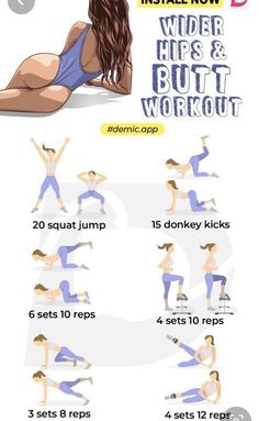 Wide Hip Workouts, Corp Perfect, Wider Hips, Summer Body Workout Plan, Summer Body Workouts, Weight Workout Plan, Hip Workout