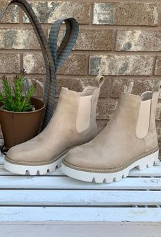 Piper Suede Ankle Boots Cream Suede Ankle Boots, Sand Color Ankle Boots, Luxury Cream Suede Boots, Luxury Cream Boots With Snip Toe, Cream Boots For Fall, Cream Boots Fall, Creme Color Ankle Boots, Luxury Fall Ankle Desert Boots, Luxury Desert Ankle Boots For Fall