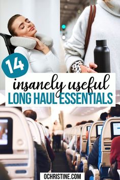 Long Haul Flight Tips, International Travel Essentials, Air Travel Tips, Travel Life Hacks, Travel Bag Essentials, Long Haul Flight