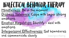 Dbt Therapy, Interpersonal Effectiveness, Distress Tolerance, Border Line, Dbt Skills, Behavior Therapy, Dialectical Behavior Therapy, Borderline Personality, Counseling Resources