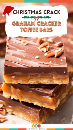 Discover the joy of baking with our Graham Cracker Toffee Bars recipe! These bars are a delightful mix of crunchy graham crackers, luscious toffee, and creamy chocolate, topped with crunchy pecans. Ideal for family gatherings, parties, or as a special treat. They're easy to make and irresistibly delicious. Perfect for those who love a sweet and crunchy dessert. Don’t miss out on this family favorite. Pin now to save this recipe and share the sweetness with friends and family! Things To Make With Gram Crackers, Graham Cracker Pecan Toffee Bars, Graham Wafer Squares Cracker Toffee, Graham Cracker Toffee Bark, Heath Bars Recipes Toffee, Gluten Free Toffee Bars, Gram Cracker Toffee Bars, Graham Cracker Toffee Recipe, Things To Make With Graham Crackers