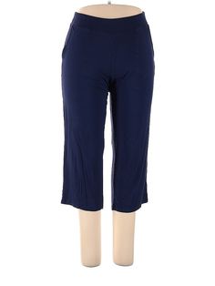 Soma Casual Pants Size: Small Blue Bottoms - used. 93% RAYON, 7% SPANDEX, Cropped, High Rise | Soma Casual Pants - High Rise: Blue Bottoms - Size Small Casual Pants, Womens Bottoms, Women Handbags, High Rise, Spandex, Handbags, Pants, Blue, Clothes