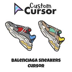 Balenciaga Triple S Sneakers cursor. Shoes these sneakers on your regular cursor and surf the web on style and comfort. Custom Cursor is #1 for cursors! Custom Cursor For Chrome, Complex Magazine, Balenciaga Sneakers, Chrome Web, Balenciaga Triple S, Japanese Street Fashion, Hip Hop Fashion, Street Style Outfit, Streetwear Fashion