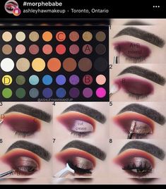 Morphe X James Charles Looks, James Charles Palette Looks Tutorial, Makeup Ideas James Charles Palette, Eyeshadow Looks James Charles Palette, Morphe Palette Looks