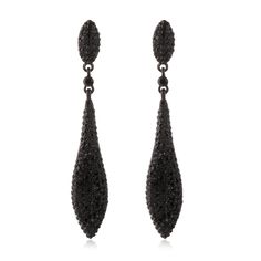 PRICES MAY VARY. BLACK RHINESTONE EARRINGS:These black rhinestone earrings are very delicate and beautiful, especially suitable for dating parties, weddings, engagements and some other important occasions. When you wear these black crystal earrings, you will be the brightest star in the crowd. BLACK CRYSTAL EARRINGS:Our black dangle earrings are made of very safe materials, beautifully designed, classic and generous design will never go out of style, black is a very versatile color, no matter wh Black Crystal Earrings, Black Drop Earrings, Formal Earrings, Crystal Earrings Wedding, Black Earrings Dangle, Prom Earrings, Alloy Earrings, Party Earrings, Flower Hair Accessories