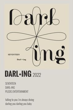 an advertisement with the words paris ing in black and white