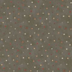 a gray background with multicolored dots