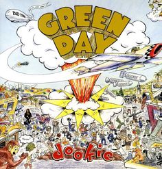 Green Day - Dookie |  Vinyl LP | Green Day - Dookie (LP) | Records on Vinyl Basket Case Green Day, Wonderwall Oasis, Broken Dreams, Power Pop, Iconic Album Covers, Great Albums, Time Of Your Life