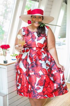 Plus Size Derby Outfits, Tea Party Dresses For Women, High Tea Outfit, Kentucky Derby Party Outfit, Tea Party Attire, Kentucky Derby Outfit, Derby Attire, Garner Style, Derby Outfits