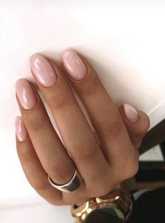 Pink Nail, Dipped Nails