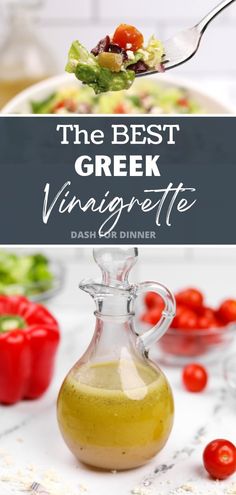 the best greek vinaigrette dressing recipe