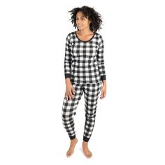 Even moms can get in on the matching fun with these Womens Two Piece Cotton Pajamas! No matter the design, wearers are bound to love every stylish and comfortable aspect whether its the 100% cotton material or convenient tagless labels. Each product comes with ribbed cuffs at the ankles and wrists for an extra secure feeling for the wearer while they sleep or lounge around the house. Consider a size larger to accommodate any shrinking after washing. Matching with the rest of the family is effort Christmas Pajamas Plaid, Pajamas Plaid, Buffalo Check Christmas, Plaid Pajama Pants, Cotton Pajamas, Plaid Pajamas, Pajama Pant, Cotton Pyjamas, Christmas Pajamas