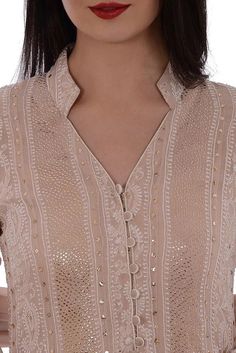 43 V-Neck Top For Moms #cardigan  #lace  #blouse  #cotton Churidar Neck, Churidar Suits, Simple Kurti Designs