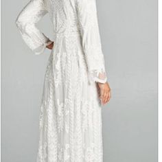 Boho, Temple Dress, Wedding Dress. Long White Dress. Lace With Linen. Machine Wash. New With Tags. All Sizes Available. Size 2xk Will Fit A Regular Size 16 To 20. Size Are Small/Medium, Medium/Large And 2x. Spring Maxi Dress For Mother Of The Bride, Summer White Dress For Mother Of The Bride, White Long Sleeve Dresses For Wedding Night, Flowy Long Maxi Dress For Wedding, Long Spring Wedding Night Dress, Spring Wedding Night Long Dress, White Dress Lace, Lds Temple Dress, White Lace Dress Short