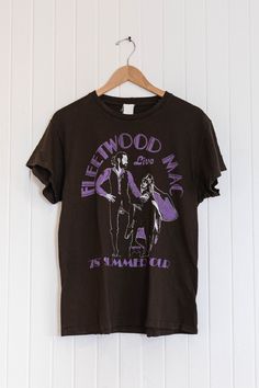 Fleetwood Mac Shirt, Summer Tour, Retro T Shirt, Baby Yellow, Vintage Fits, T Shirt Brand, Fleetwood Mac, Tour Shirt, Retro Tshirt