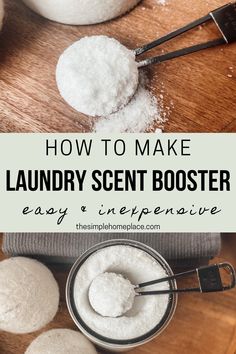 how to make laundry scent booster for the entire body and it's essential ingredients