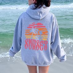 Lets Watch The Sunset Hoodie Sunset Hoodie Sunset Sweatshirt Sunset Summer Hoodie Oversize Hoodie Summer Clothes, Aesthetic Hoodie Perfect gift for friends, family, and all loved ones. Order affordable, high-quality, personalized t-shirts.  Carefully hand-printed using the latest technology printing houses and water-based ink. Thanks for choosing us.  WHAT SIZE FITS ME BEST  Please scroll through the photos. Measurements for clothing types and sizes are listed as well.  These are a unisex fit; t Vsco Style Hoodie Sweatshirt With Letter Print, Winter Vsco Hoodie With Letter Print, Relaxed Fit Leisure Hoodie, Gray Hoodie With Drawstring For Leisure, Crew Neck Hoodie With Kangaroo Pocket For Leisure, Leisure Crew Neck Hoodie With Kangaroo Pocket, Leisure Hoodie With Double-lined Hood, Hooded Letter Print Hoodie For Leisure, Leisure Hooded Hoodie With Letter Print