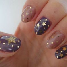 Star Nail Designs, Star Nail Art, Colorful Nail, Muted Tones, Creative Nails, Manicure E Pedicure