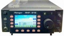 an electronic device that is sitting on top of a white surface with the words, runder rh - 818