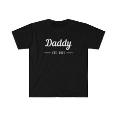 Promoted To Daddy Shirt | Gift For New Dads | Daddy Established 2021 Shirt | Christmas Gifts For New Dad's | Gift For New Dad Tshirt High quality premium shirt 🍁 PRINTED IN CANADA 🍁 🇨🇦 CANADIAN SHOPPERS 🇨🇦 All orders are printed and shipped directly from our print shop in Alberta or our Ontario print shop depending on stock. 🇺🇸 US SHOPPERS 🇺🇸 We will Usually ship directly from our US partner facility for faster delivery (if in stock) and at no extra charge. Exact same shirt, price and Gift For New Dad, Dad Tshirt, New Dad Gift, Gifts For New Dads, New Dads, Print Shop, Gifts For Dad, Printed Shirts