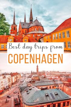 the best day trips from copenhagen in germany, with text overlay