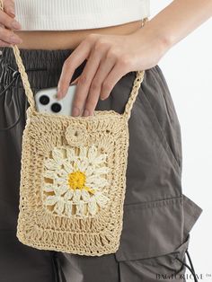 BagForLove - Stylish Mini Crochet Crossbody Bag featuring Flower Pattern and Hollow Out Design Product Description Closure Type Buckle Color Beige Pattern Type Tribal Material Paper Size Chart INCH CM Bag Height Bag Length Bag Width Strap Length 7.5 inch 5.3 inch 0.2 inch 47.2 inch Bag Height Bag Length Bag Width Strap Length 19 cm 13.5 cm 0.5 cm 120 cm Details Pictures Similar Products h2 { text-align: center; } /* æ¢è¡ */ li{ white-space: normal; word-break: break-all; word-wrap: break-word; } .red-box { width: 100%; display: flex; flex-direction: row; flex-wrap: wrap; justify-content: center; } .red-box > div { width: 190px; height: 250px; margin: 10px; } .red-box > div > a > img { width: 190px; height: 250px; } .size-box { width: 100%; margin: auto; white-space: nowrap; } .table { bo Paper Sizes Chart, Crochet Crossbody Bag, Chic Crochet, Mini Crochet, Mini Vacation, Beige Pattern, Word Wrap, Flower Pattern, Flower Patterns