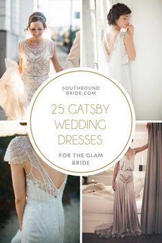 25 gatsby wedding dresses for the glam bride