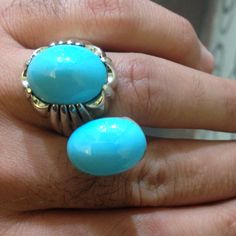 فيروزه نيشابور Persian Turquoise Neyshabur Turquoise Turquoise Diamond Rings, Mens Gemstone Rings, Persian Culture, Persian Art, Ganesha Pictures, Ancient Coins, Men Fashion