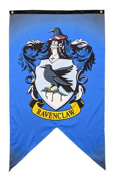 PRICES MAY VARY. Iconic Design - Features the Ravenclaw Crest from the Wizarding World of Harry Potter Vibrant Colors - Full color, single sided print, designed for eye catching impact Easy to Hang - Includes a metal grommet in each of the top corners to ensure quick and easy placement Large Size - Make a statement by covering your door or adorning your wall with this eye catching banner Reusable Packaging - Each banner is packed in official Harry Potter packaging that can also be saved to use f Ravenclaw Office, Ravenclaw Banner, Ravenclaw Girl, Ravenclaw Crest, Paper Miniatures, Harry Potter Fabric, Harry Potter Wall, The Wizarding World Of Harry Potter, Reusable Packaging