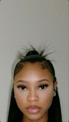 Silk Press Natural Hair, Twisted Hair, Birthday Hair, Hairstyle Inspiration, High Maintenance, Natural Hair Styles Easy, Natural Hair Updo, Hair Laid, Hair Ponytail Styles