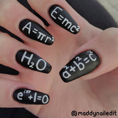 Chalkboard Nails, Quartz Nails, Quartz Nail