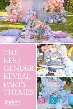 the best gender reveal party themes