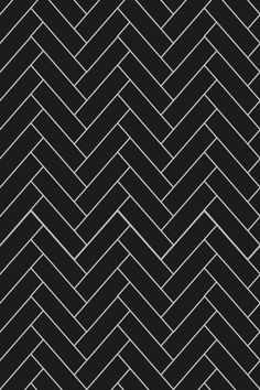 an abstract black and white herringbone pattern with diagonal lines in the center, on a dark background