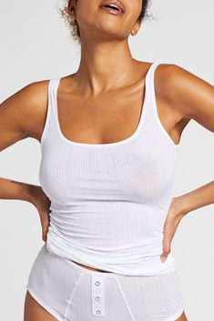 Whipped A-Top in White | Women's White Tank Tops - Women's Tops White Tank Top Women, Triangle Bra, Size 16 Dresses, White Tank Top, White Tank, Fitted Dress, Bra Tops, Briefs, Tank Tops Women