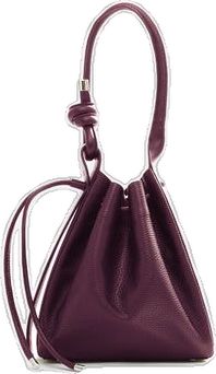 Purple Soft Leather Shoulder Bag, Soft Leather Purple Shoulder Bag, Evening Burgundy Soft Leather Shoulder Bag, Burgundy Soft Leather Evening Shoulder Bag, Chic Burgundy Shoulder Bag For Travel, Burgundy Textured Leather Crossbody Shoulder Bag, Burgundy Textured Leather Top Handle Shoulder Bag, Burgundy Soft Leather Crossbody Hobo Bag, Purple Leather Bucket Bag