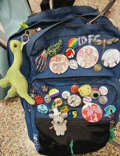 My Bag, Not Mine, Pins, Blue