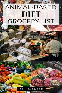 Looking for an animal-based diet grocery list? In the linked post, I go over how I source food for my family since we follow an animal-based diet. The post details how I grocery shop for my family on an animal-based diet and includes the farms and stores we source our food from. If you're looking for an animal-based diet grocery list, this post doesn't include an exact list, but should help you make your own animal-based diet grocery list. #animalbaseddiet #grocerylist Whole Food Animal Based Diet, Animal Based 30, Ketovore Food List, Animal Diet Recipes, Meat Based Diet