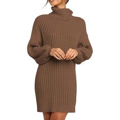 Brown Sweater Dress Size S Super Soft & Cozy Never Worn Short Sweater Dress Outfit, Casual Sweater Dress, Oversized Sweater Dress, Brown Sweater Dress, Sweater Dress Casual, Sweater Dress Oversized, Oversized Sweater Women, Long Knitted Dress, Long Sweater Dress