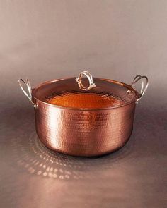 Beautiful and Big Recycled Copper Dutch Ovens Cookware Sertodo Copper Dutch Oven Stew, Oven Stew, Kitchenaid Professional, Natural Bristle Brush, Dutch Ovens, Wooden Spatula, Copper Cookware, Copper Bowl, Roasts