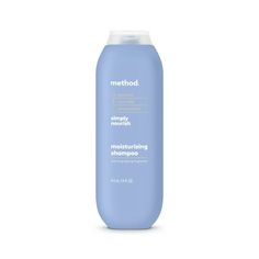 Method Simply Nourish Moisturizing Shampoo infused with Coconut, Rice Milk and Shea Butter, 14 Fluid Ounces - Turn your shower into the kind of escape you need right now. Infused with coconut, rice milk + shea butter, this seriously moisturizing shampoo gives undeniable shine and an irresistable scent. Plus, with cruelty-free ingredients + a bottle made with 80% recycled plastic (PCR), the good vibes just keep going. Self care starts...now. HAVE A GOOD HAIR YAY treat your mane to the good stuff with this seriously moisturizing shampoo that gives undeniable shine and irresistible scent. Size: 14 fl oz. Cleansing Shampoo, Rice Milk, Coconut Rice, Herbal Essences, Just Keep Going, Volumizing Shampoo, Moisturizing Shampoo, Color Treated Hair, Hair Repair