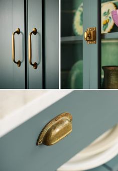 the door handles are brass and there is no image on this page to describe,