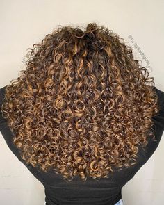 3c Curly Hair, Brown Hair Dye, Cute Curly Hairstyles, Pretty Hair Color