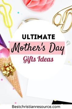 the ultimate mother's day gift guide for moms and dads with text overlay