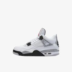 *PRE-ORDER* (GS) Air Jordan 4 Retro OG 'Reimagined White Cement' (2025) - SOLE SERIOUSS (1) Sneakers For Kids, Fly Shoes, White Cement, Cute Nike Shoes, Jordan 4 Retro