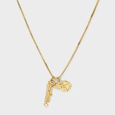 Elevate your game day style with the Bijoux Sport by Luv Aj MLB Charm Necklace. Regardless of which team you’re rooting for, we’ve got the perfect pieces to help you show off your team spirit. This necklace features a sleek charm crafted from high-quality gold-plated brass, ensuring durability and a polished metal finish. The necklace is adorned with an eye-catching logo charm of your favorite MLB team. High quality but also affordable, these pieces are built to endure much more than a nine-inni Cleveland Guardians, Luv Aj, Mlb Teams, Brass Charms, Team Spirit, Game Day, Cleveland, Charm Necklace, Mlb